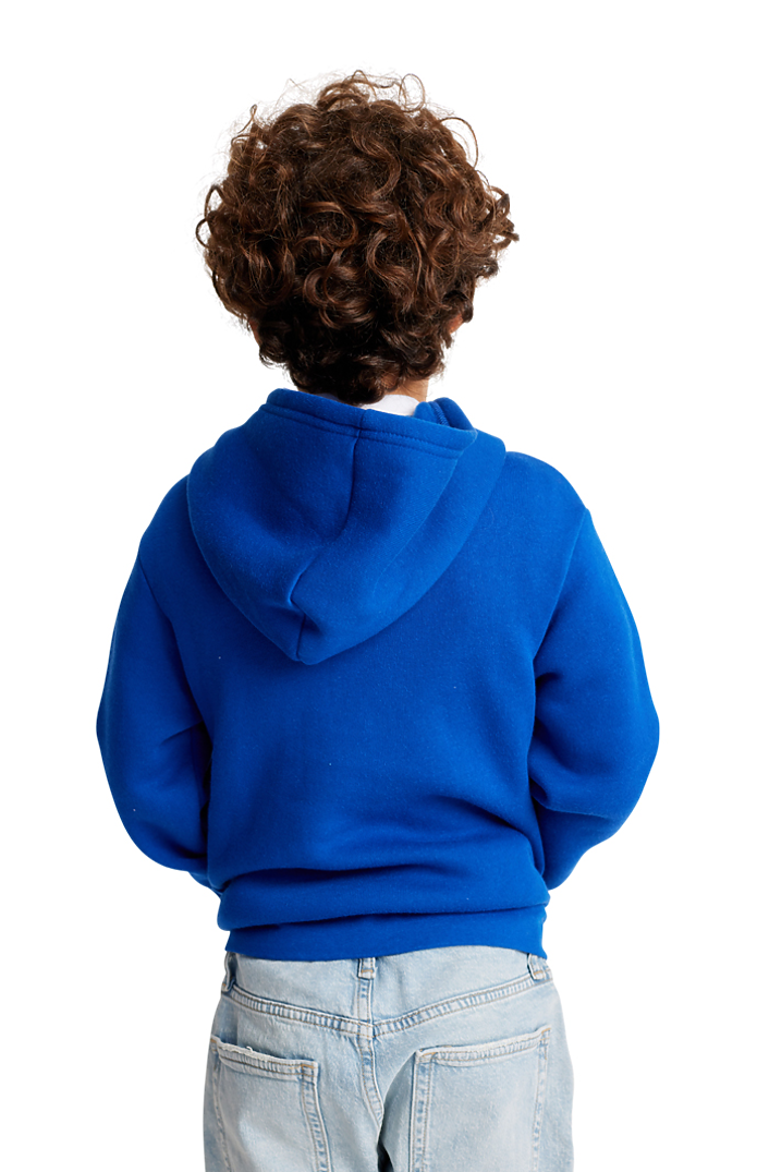 Royal Apparel 3222 Youth Fashion Fleece Zip Hoodie - Royal
