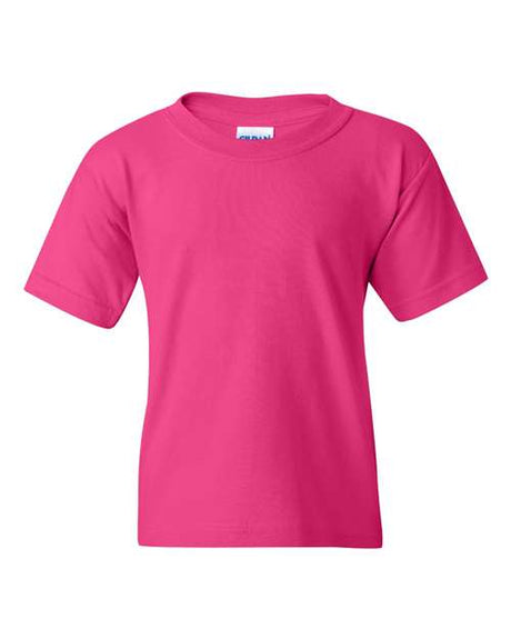 Gildan 5000B Youth Heavy Cotton T-Shirt | Wholesale Blank Youth Tees