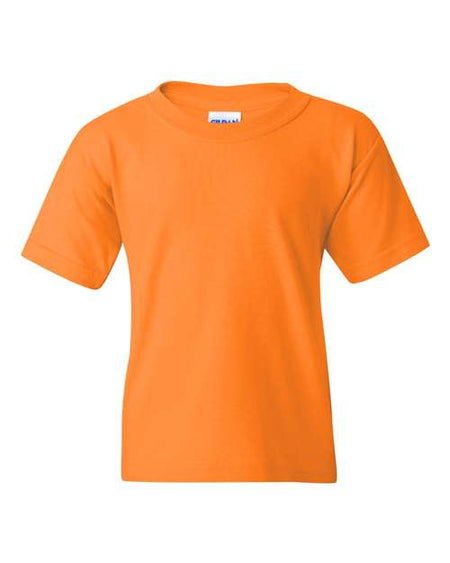 Gildan Heavy Cotton™ Youth T-Shirt - Tennessee Orange - Gildan 5000B Gildan Tennessee Orange XS