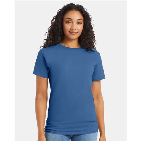 Hanes Essential-T T-Shirt - Denim Blue - Hanes 5280 Hanes Denim Blue S