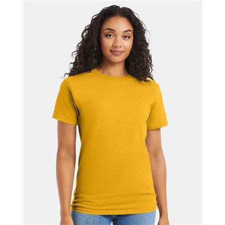 Hanes Essential-T T-Shirt - Gold - Hanes 5280 Hanes Gold S