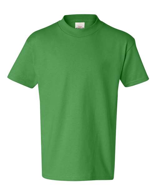 Hanes Authentic Youth T-Shirt - Shamrock Green - Hanes 5450 Hanes Shamrock Green XS