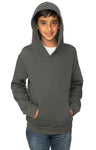 Royal Apparel 3229 Youth Fashion Fleece Pullover Hoodie - Asphalt