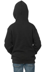 Royal Apparel 3229 Youth Fashion Fleece Pullover Hoodie - Black