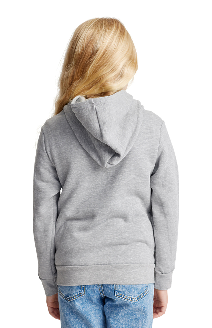 Royal Apparel 3229 Youth Fashion Fleece Pullover Hoodie - Heather Grey