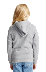 Royal Apparel 3229 Youth Fashion Fleece Pullover Hoodie - Heather Grey