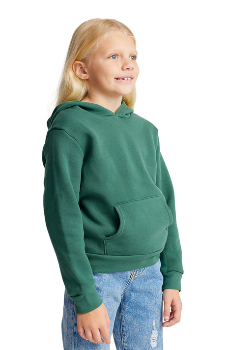 Royal Apparel 3229 Youth Fashion Fleece Pullover Hoodie - 50/50 Pine