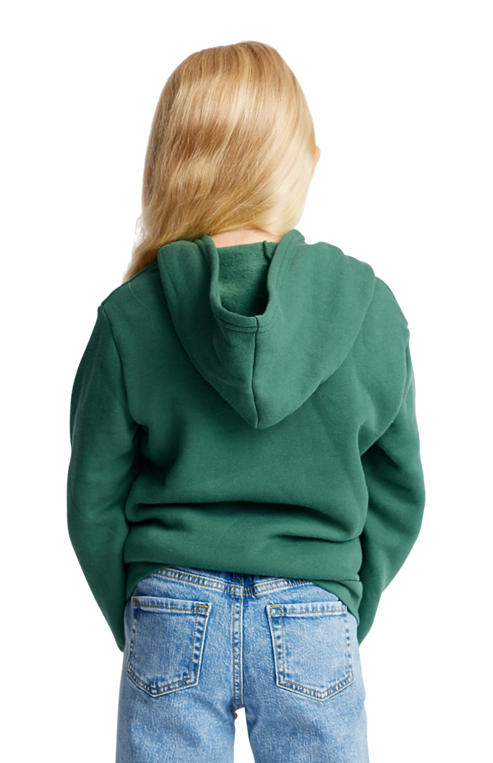 Royal Apparel 3229 Youth Fashion Fleece Pullover Hoodie - 50/50 Pine