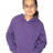 Royal Apparel 3229 Youth Fashion Fleece Pullover Hoodie - Purple