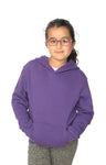Royal Apparel 3229 Youth Fashion Fleece Pullover Hoodie - Purple