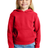 Royal Apparel 3229 Youth Fashion Fleece Pullover Hoodie - Red