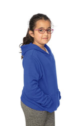 Royal Apparel 3229 Youth Fashion Fleece Pullover Hoodie - Royal