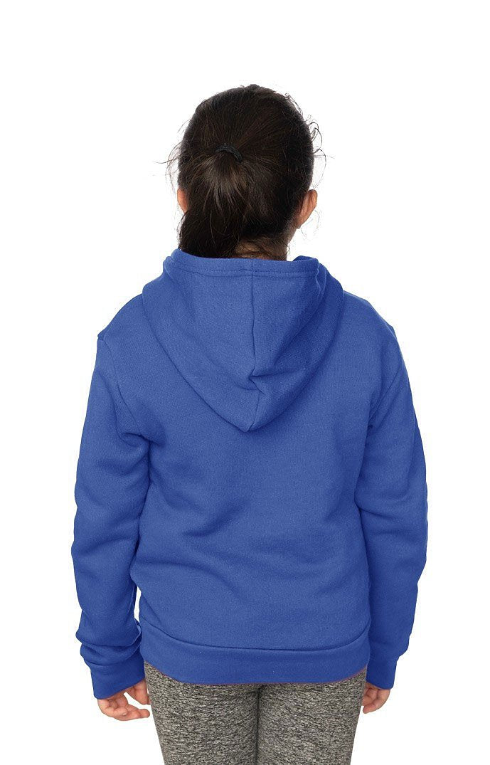 Royal Apparel 3229 Youth Fashion Fleece Pullover Hoodie - Royal