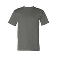 Bayside Unisex USA-Made Heavyweight T-Shirt - Charcoal - Bayside 5100 Bayside Charcoal S