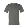 Bayside Unisex USA-Made Heavyweight T-Shirt - Charcoal - Bayside 5100 Bayside Charcoal S