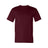 Bayside Unisex USA-Made Heavyweight T-Shirt - Burgundy - Bayside 5100 Bayside Burgundy S