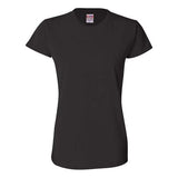 Bayside Women's USA-Made T-Shirt - Bayside 3325 Bayside Black XS
