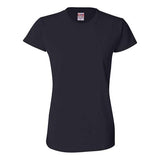 Bayside Women's USA-Made T-Shirt - Bayside 3325 Bayside Navy XS