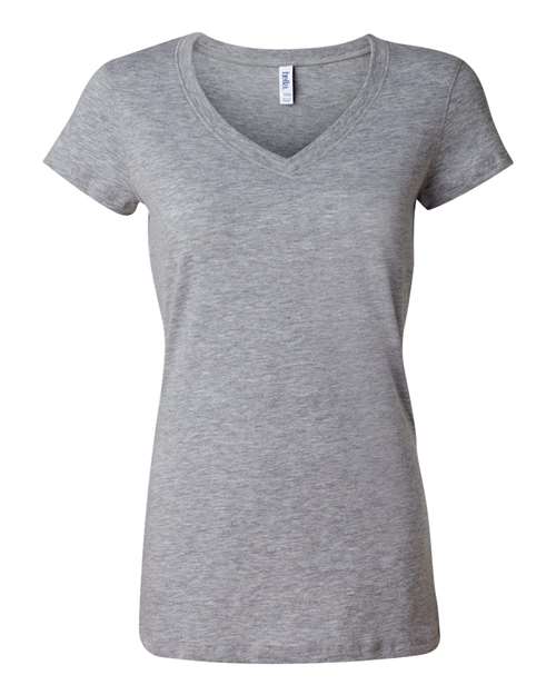 BELLA + CANVAS Women’s Jersey V-Neck Tee - BELLA + CANVAS 6005 BELLA + CANVAS Athletic Heather S