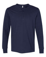 BELLA + CANVAS Men's Jersey Henley - BELLA + CANVAS 3150