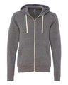 Bella + Canvas 3909 Unisex Triblend Sponge Fleece Full-Zip Hoodie Sweatshirt