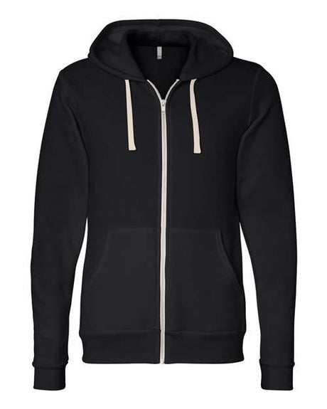 Bella + Canvas 3909 Unisex Triblend Sponge Fleece Full-Zip Hoodie Sweatshirt