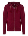 BELLA + CANVAS Unisex Triblend Sponge Fleece Full-Zip Hoodie Sweatshirt - BELLA + CANVAS 3909