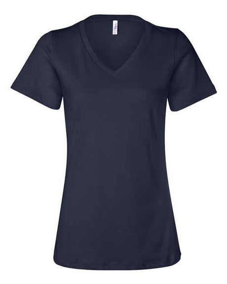 BELLA + CANVAS Women’s Relaxed Jersey V-Neck Tee - BELLA + CANVAS 6405
