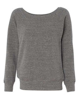 BELLA + CANVAS Women’s Sponge Fleece Wide Neck Sweatshirt - BELLA + CANVAS 7501