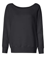 Bella + Canvas 7501 Women’s Sponge Fleece Wide Neck Sweatshirt