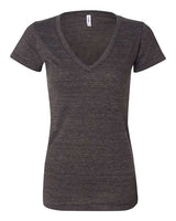 Bella + Canvas 8435 Women’s Triblend Deep V-Neck Tee