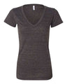 Bella + Canvas 8435 Women’s Triblend Deep V-Neck Tee