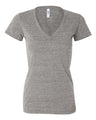 Bella + Canvas 8435 Women’s Triblend Deep V-Neck Tee