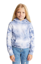 Royal Apparel 3299CTD Youth Fleece Cloud Tie Dye Pullover Hoodie - Infinity