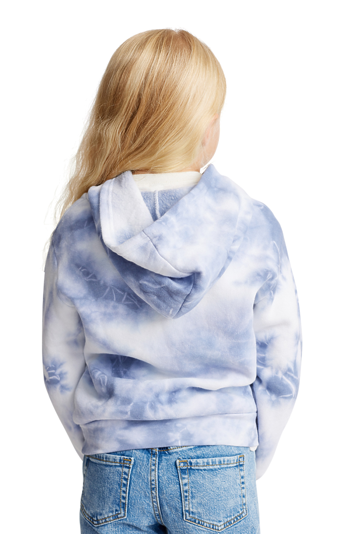 Royal Apparel 3299CTD Youth Fleece Cloud Tie Dye Pullover Hoodie - Infinity