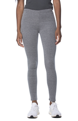 Royal Apparel 33007 Women's eco Triblend Spandex Jersey Leggings - Eco Tri Grey