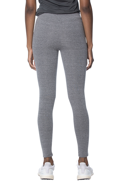 Royal Apparel 33007 Women's eco Triblend Spandex Jersey Leggings - Eco Tri Grey