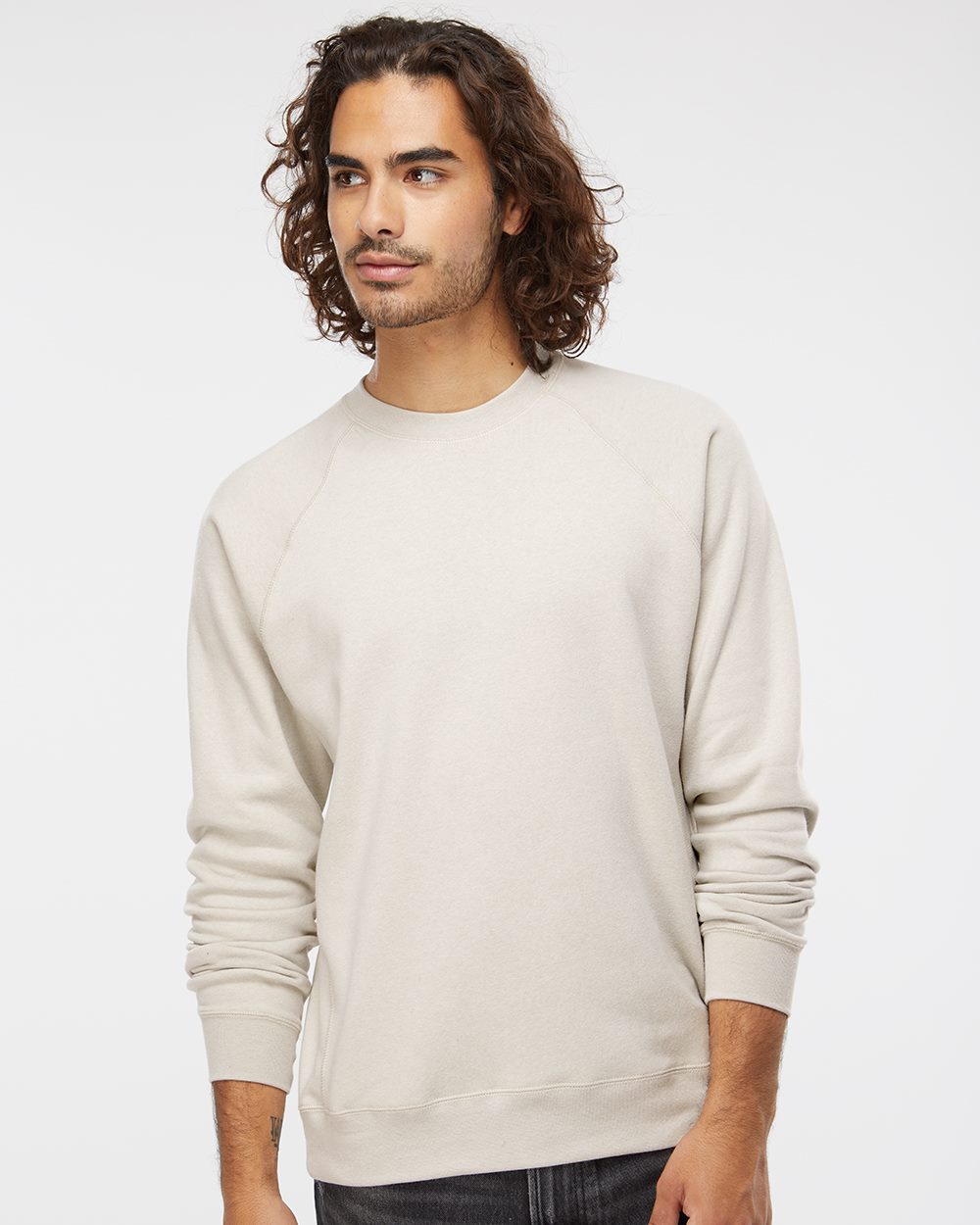 Independent Trading Co. Unisex Special Blend Raglan Crewneck Sweatshirt - Independent Trading Co. PRM30SBC