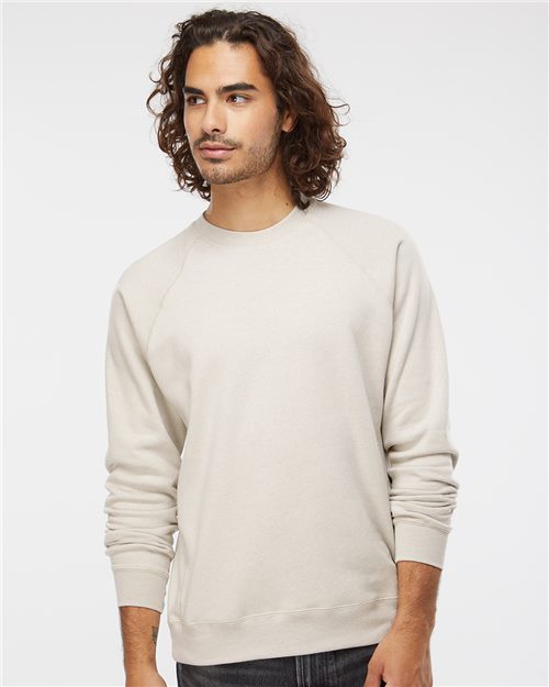 Independent Trading Co. Unisex Special Blend Raglan Crewneck Sweatshirt - Independent Trading Co. PRM30SBC