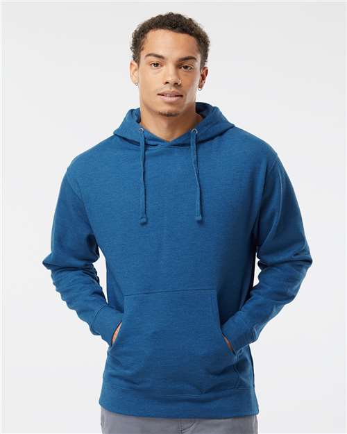 Independent Trading Co. Midweight Hooded Sweatshirt - Royal Heather - Independent Trading Co. SS4500 Independent Trading Co.