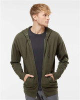 Independent Trading Co. SS4500Z Unisex Midweight Full-Zip Hooded Sweatshirt | Wholesale Full-Zip Hoodie