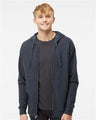 Independent Trading Co. SS4500Z Unisex Midweight Full-Zip Hooded Sweatshirt | Wholesale Full-Zip Hoodie