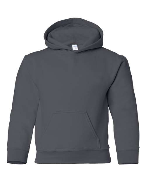 Gildan Heavy Blend™ Youth Hooded Sweatshirt - Gildan 18500B Gildan Charcoal XS