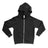 Royal Apparel 3333 Infant Fashion Fleece Zip Hoodie - Black