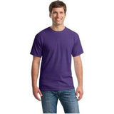 Mens Heavy Cotton 100% Cotton T-Shirt Joe's USA Small Lilac