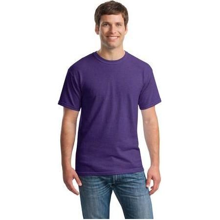 Mens Heavy Cotton 100% Cotton T-Shirt Joe's USA Small Lilac