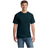 Mens Heavy Cotton 100% Cotton T-Shirt Joe's USA Small Midnight