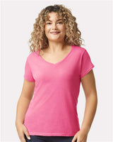 Gildan 64V00L Women's Softstyle V-Neck T-Shirt