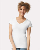 Gildan 64V00L Women's Softstyle V-Neck T-Shirt
