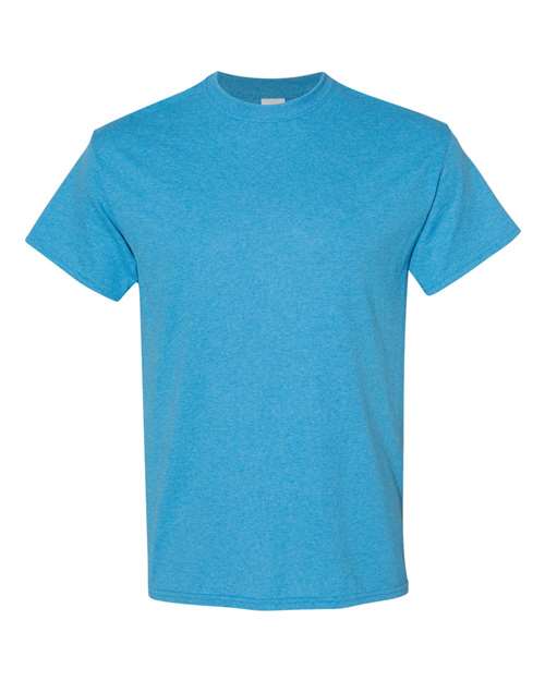 Gildan Heavy Cotton™ T-Shirt - Heather Sapphire - Gildan 5000 Gildan Heather Sapphire S